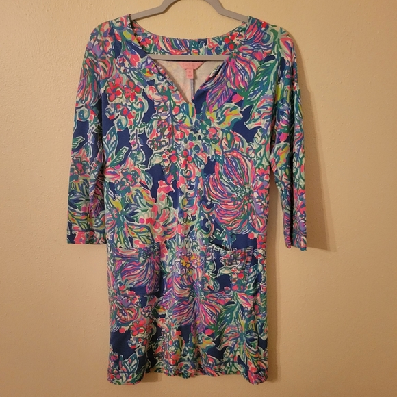 EUC Lilly Pulitzer Exotic Escapade Joyce Shift - XS - Picture 2 of 8